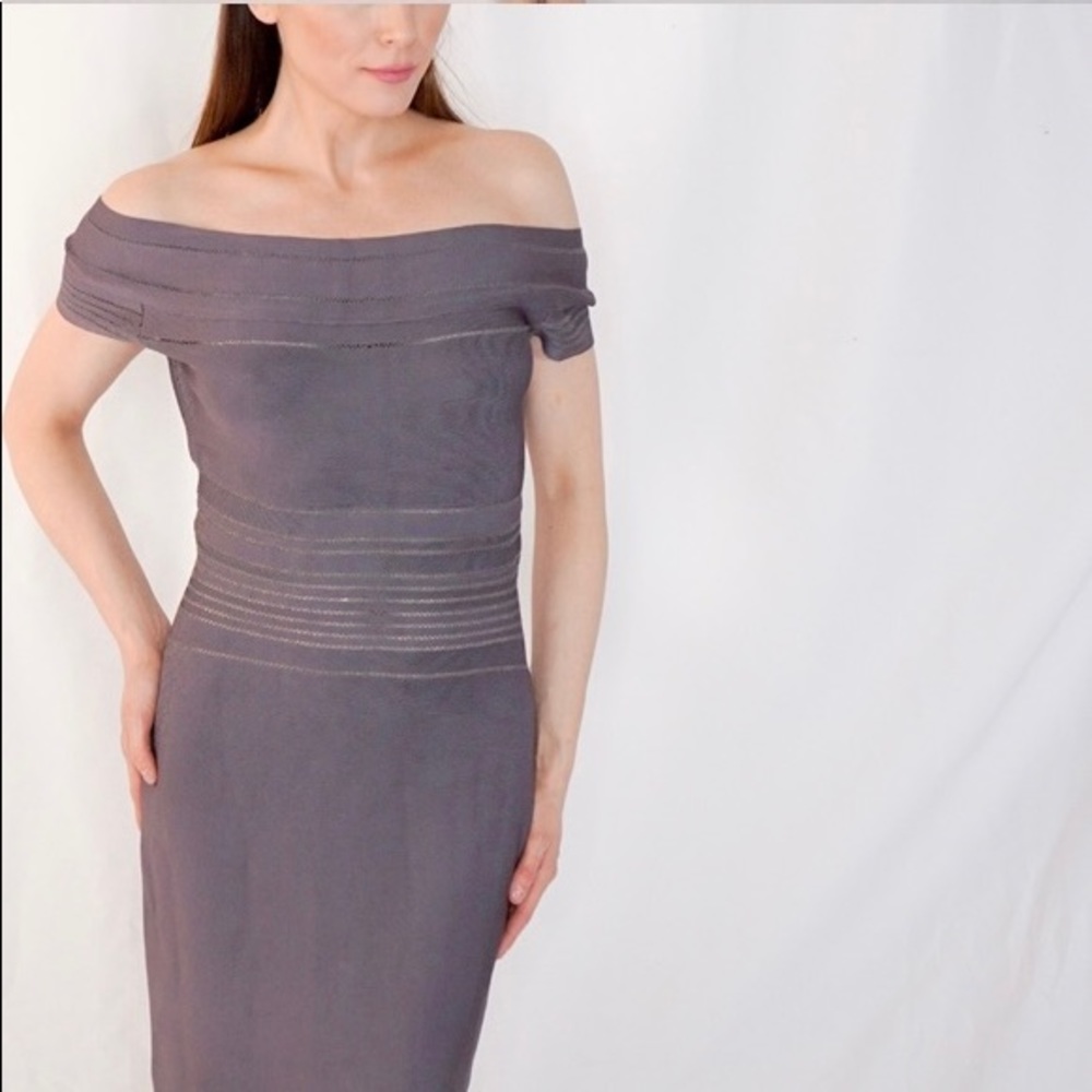 Herve Leger midi dress, size XXS